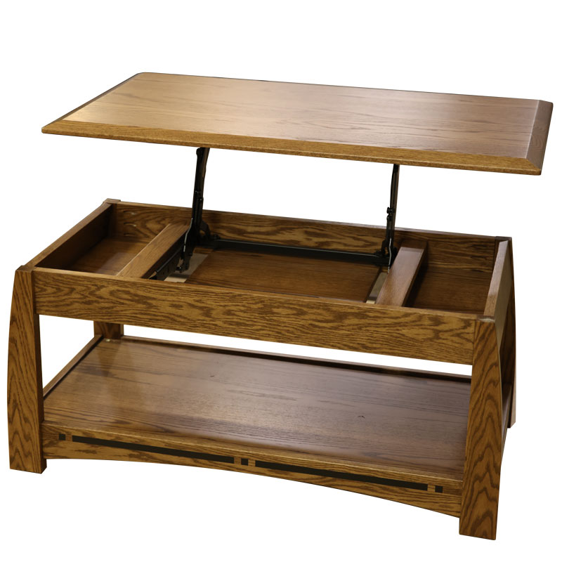 CLEARANCE - Boulder Creek Lift Top Coffee Table